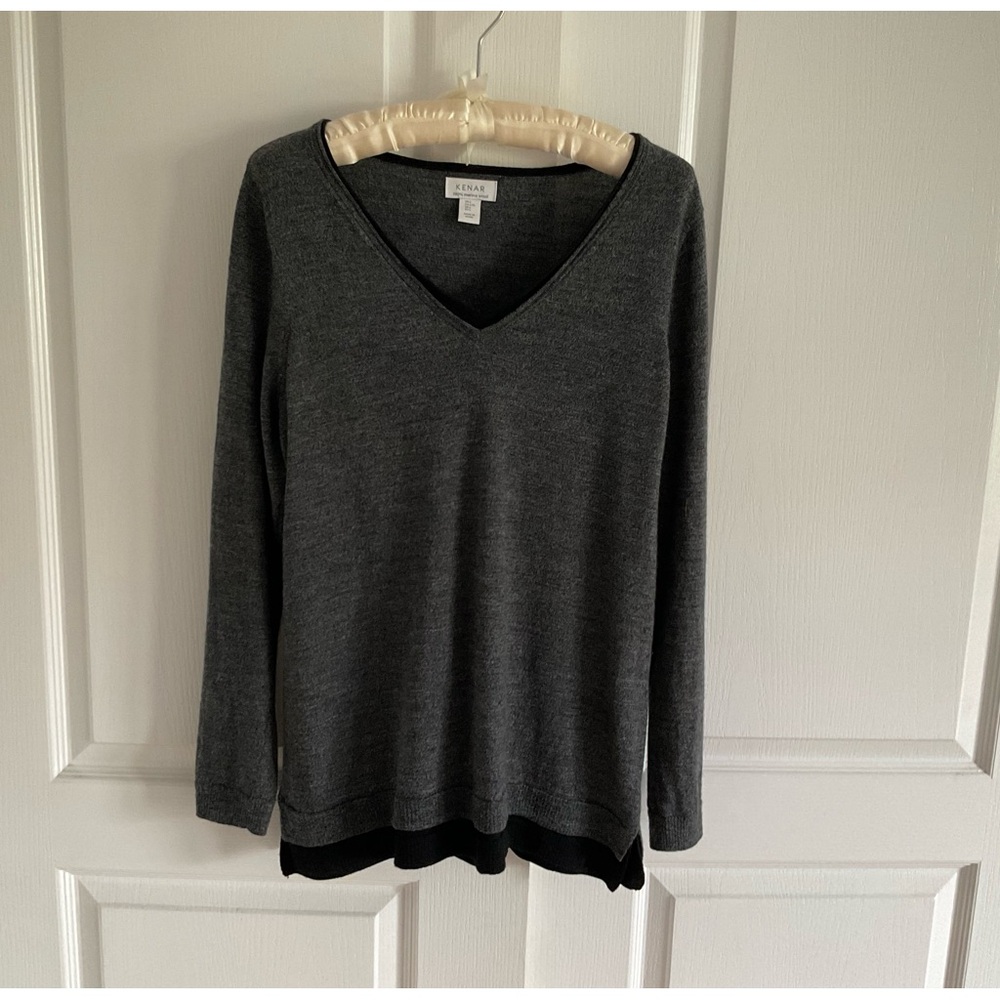 Kenar merino wool sweater- large